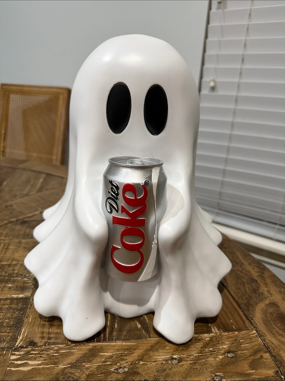 NEW Halloween Viral Diet Coke Ghost Figurine Decor